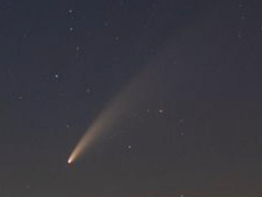 Комету NEOWISE сфотографировали в небе над Воронежской областью