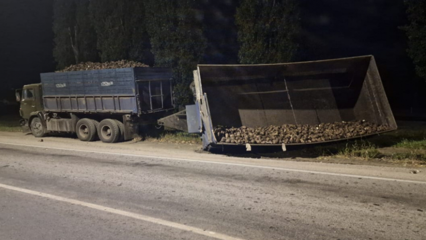 Таловчанин спровоцировал ДТП из-за сахарной свёклы