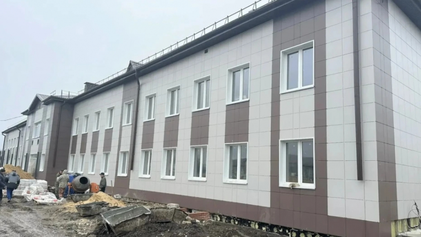 Новая поликлиника в Панино готова на 78%
