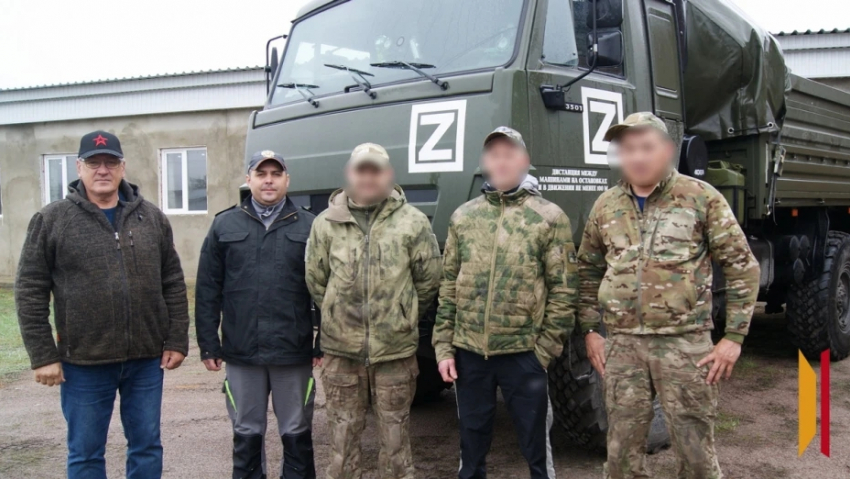 Из Бобровского района бойцам СВО отправили пиломатериалы