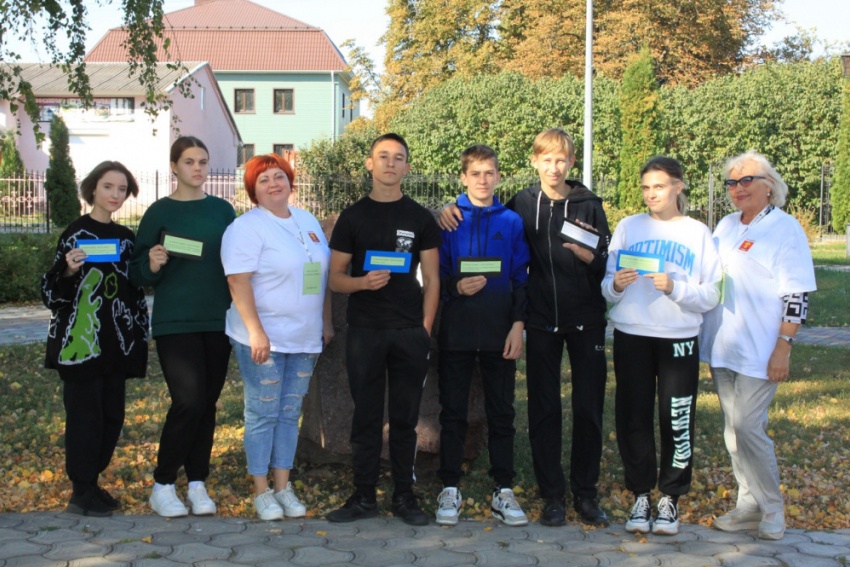 В Панино школьники приняли участие в фотохантинге