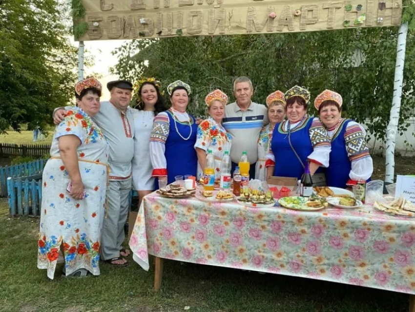 В панинском селе Большой Мартын отпраздновали День села